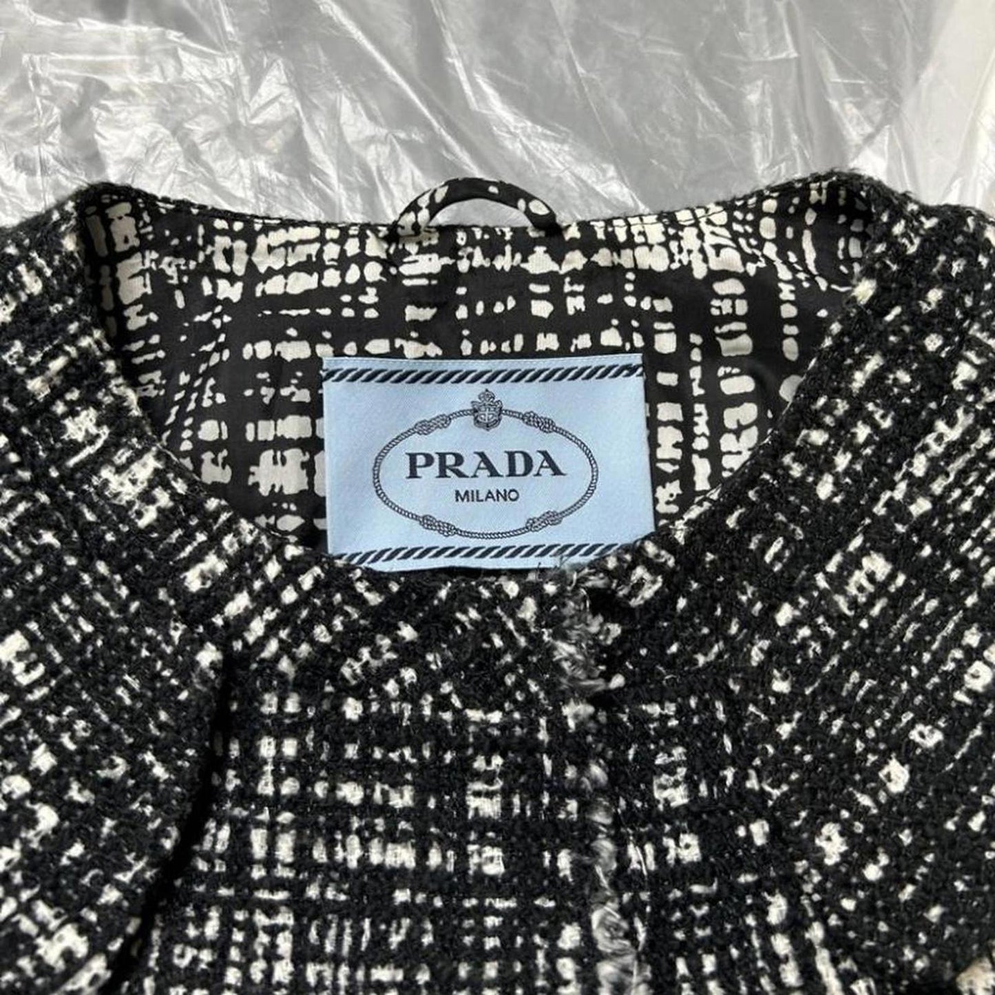 Office chic Prada Milano Two Piece Skirt Suit