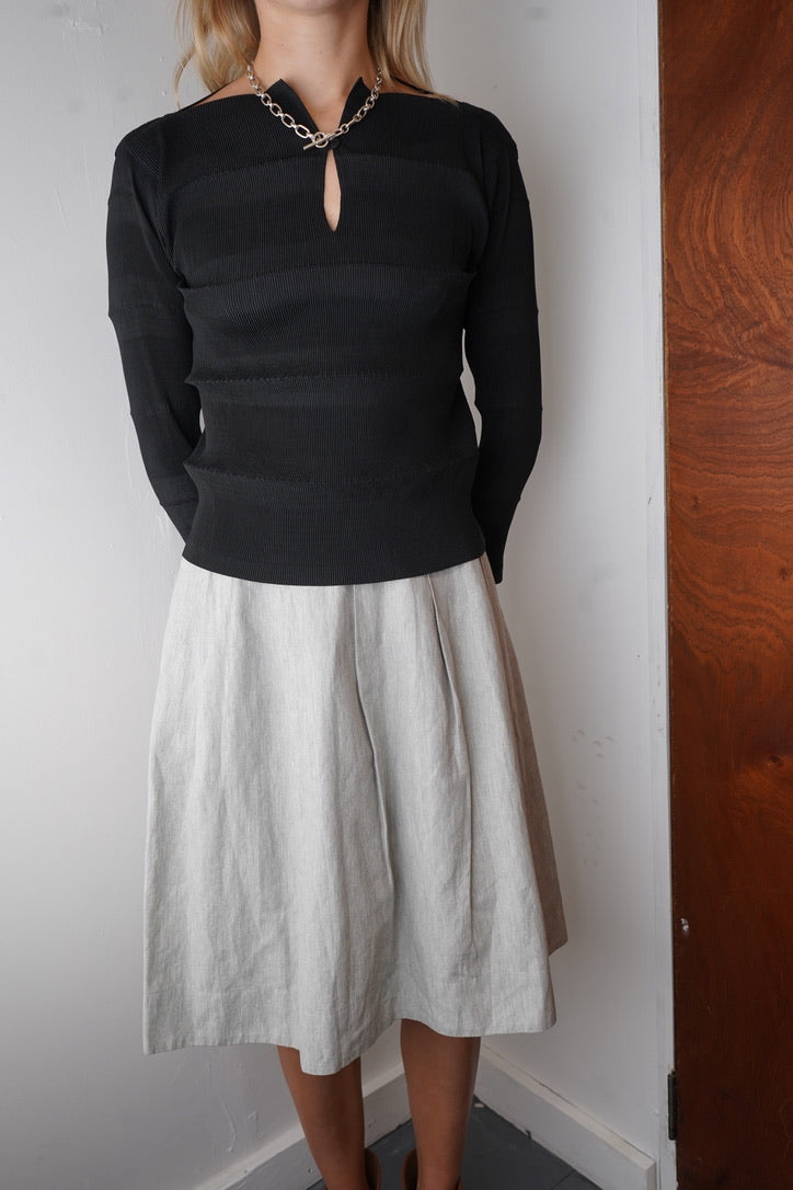 Issey Miyake Pleated Blouse