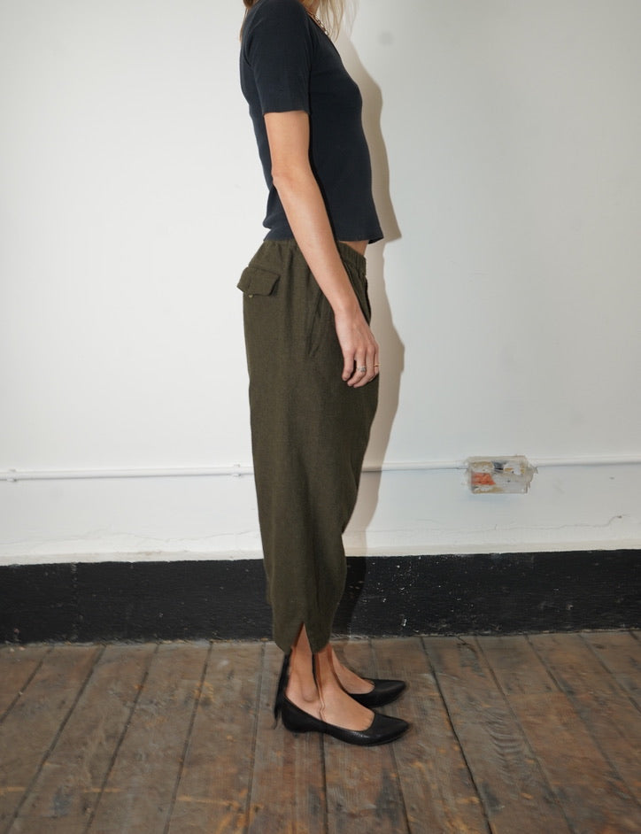 Comme Des Garçons Cropped Trousers