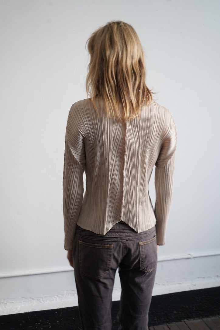 Issey Miyake Pleated Top