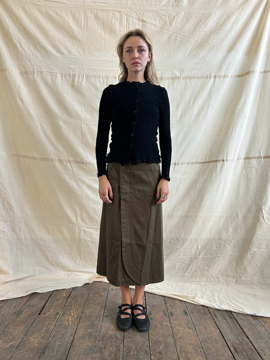Issey Miyake button up blouse
