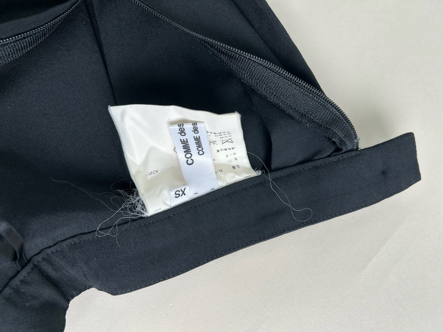 Comme Des Garçons pleated skirt