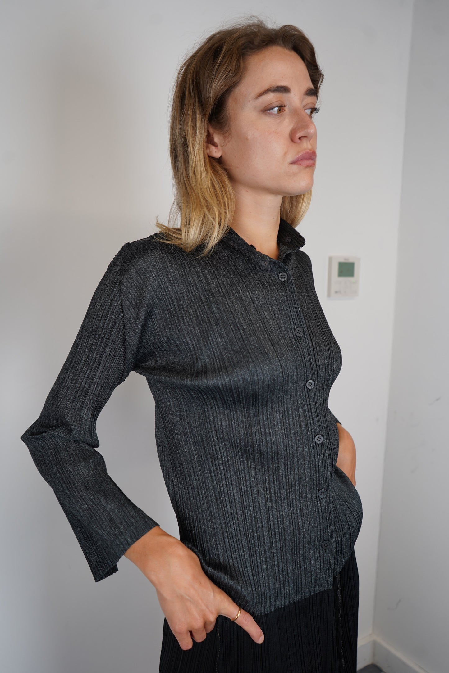 Issey Miyake Button up Blouse