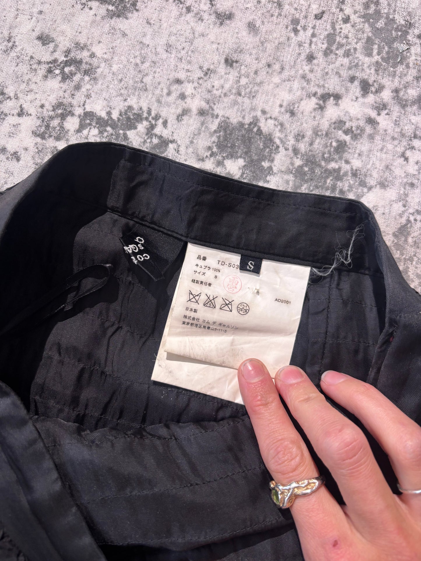 Comme Des Garçons skirt