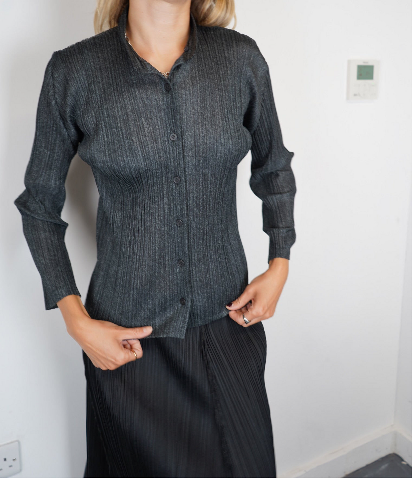 Issey Miyake Button up Blouse