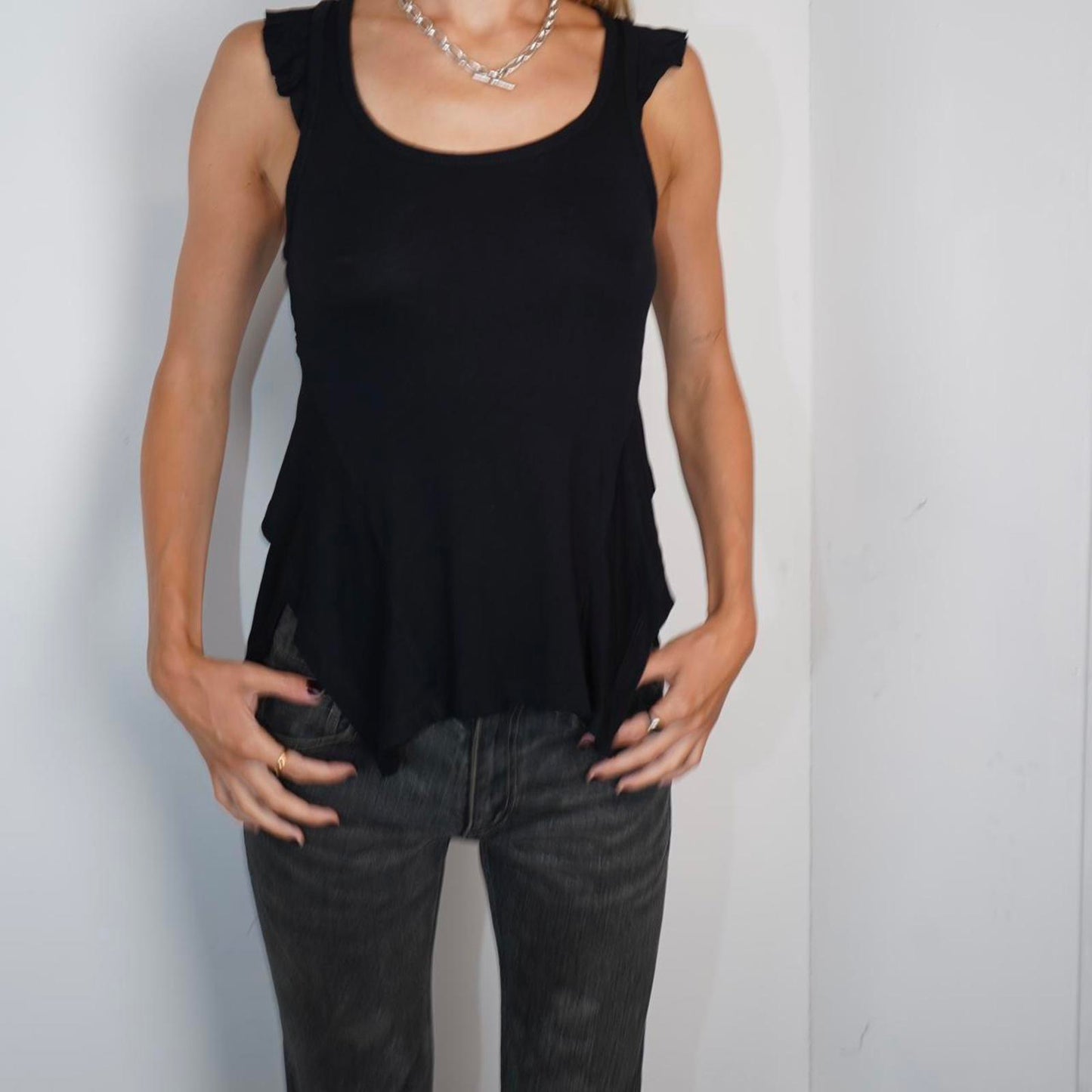 Black Cop Copine vest