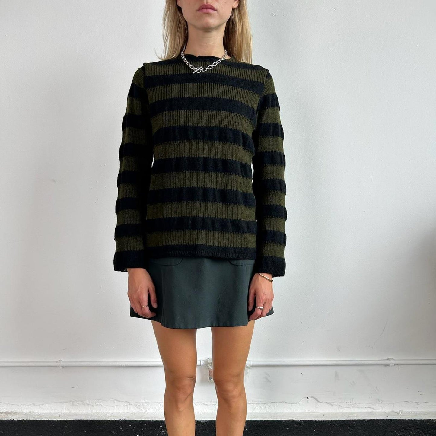 Striped Comme Des Garçons knit jumper - AD2023
