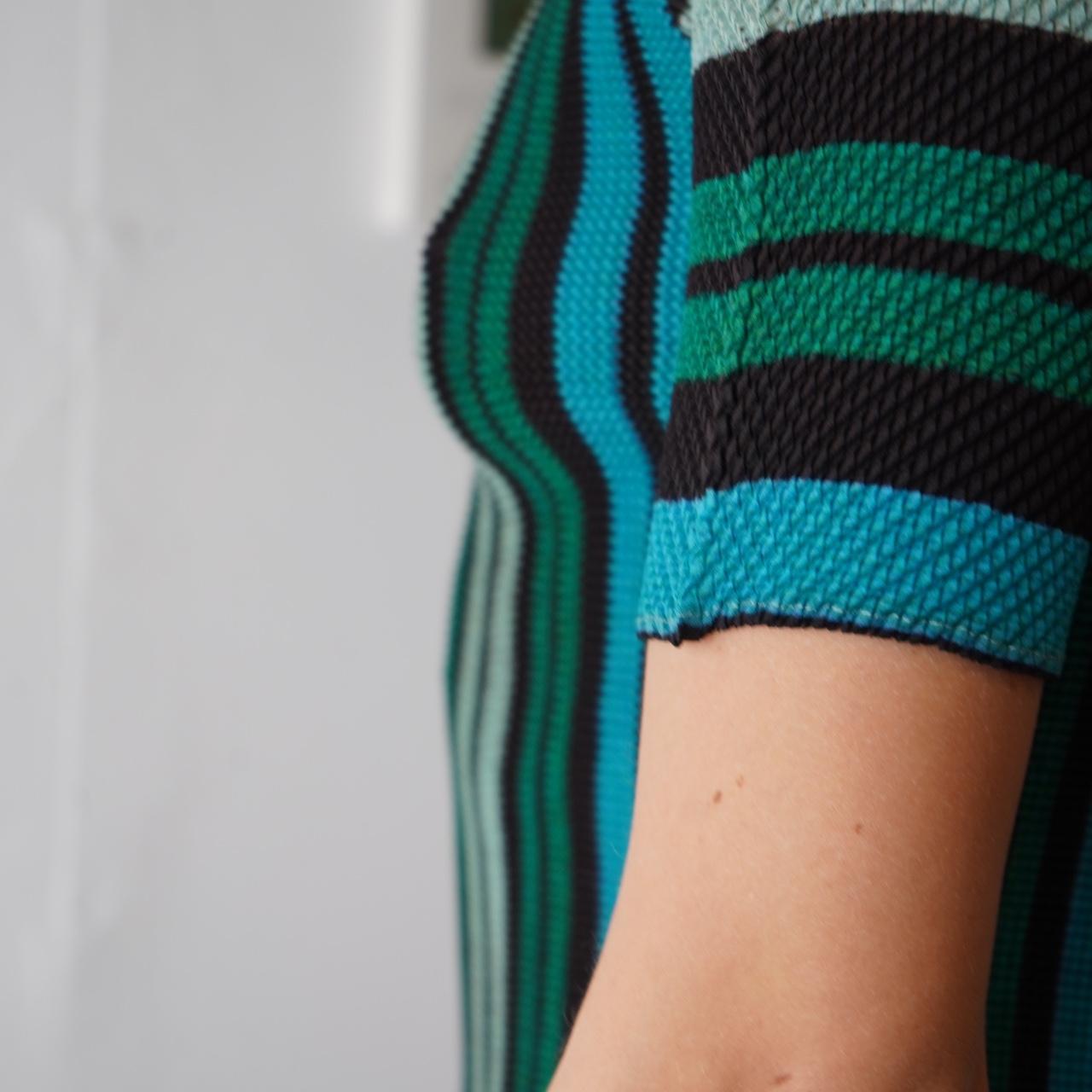 Issey Miyake T Pleated Short Sleeve T shirt