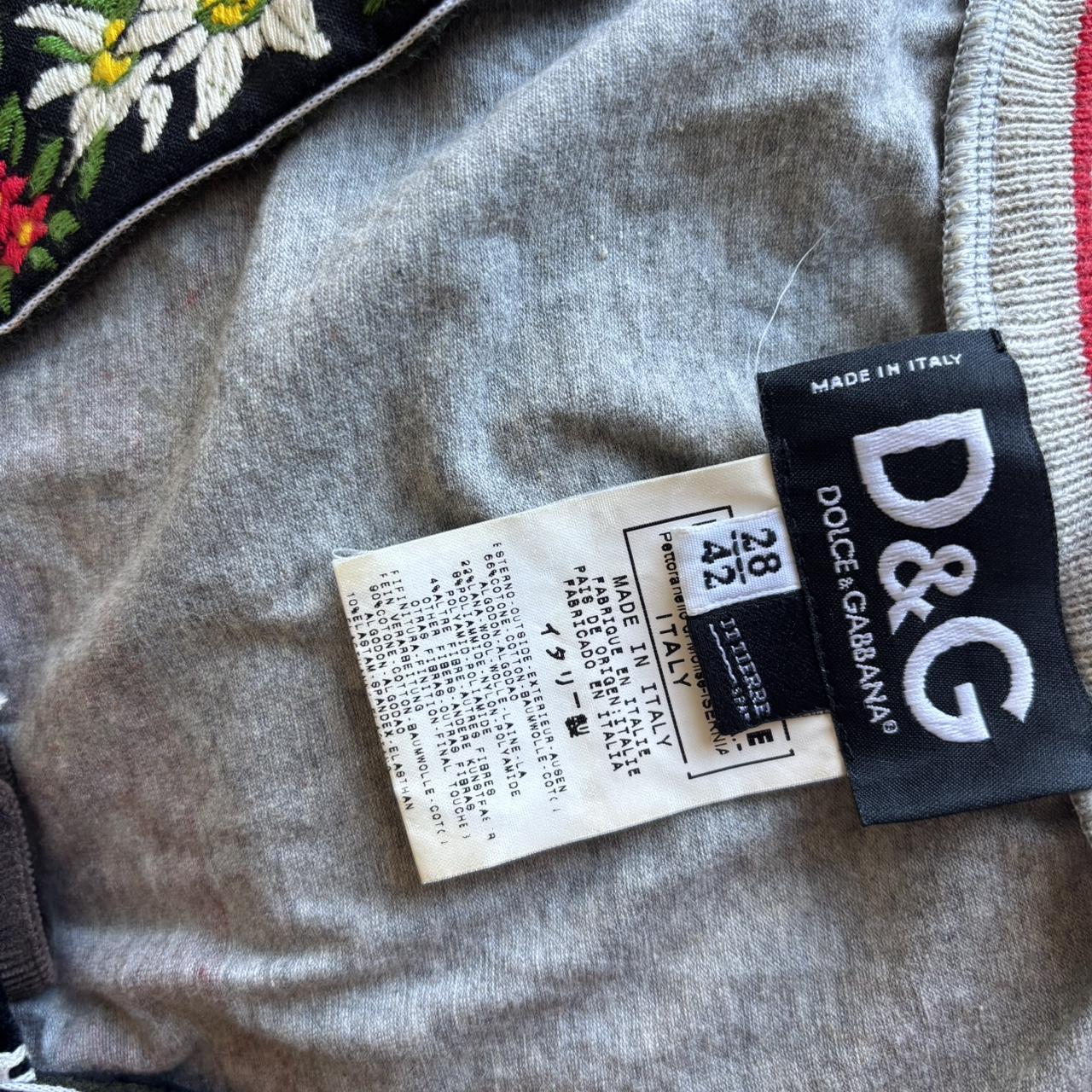 Vintage dolce and Gabbana floral corset top