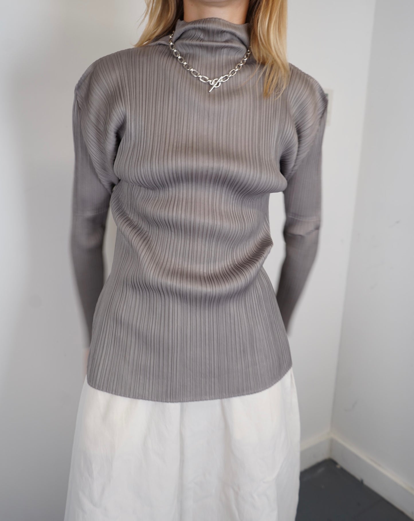 Issey Miyake Long Sleeved Top