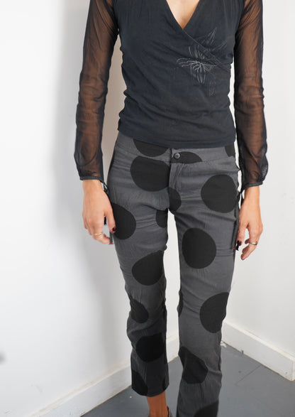Issey Miyake Polka dot Trousers