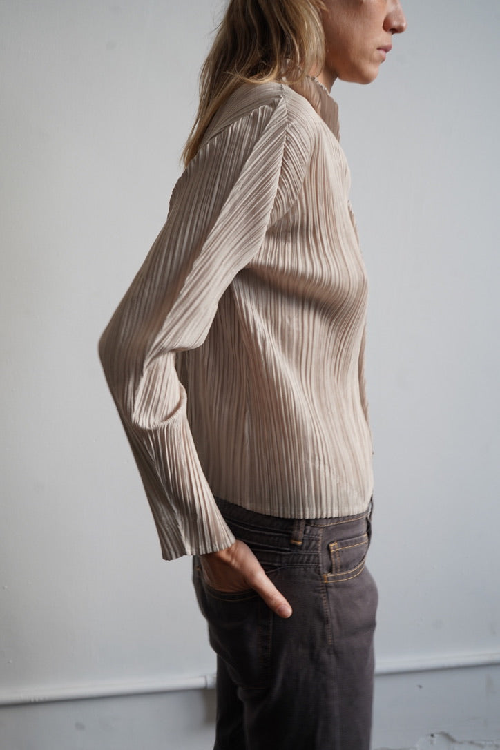 Issey Miyake Pleated Top