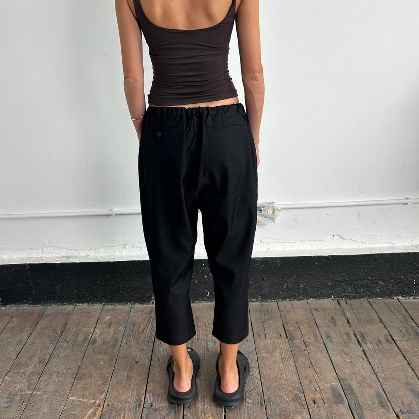 Comme Des Garçons cropped trousers