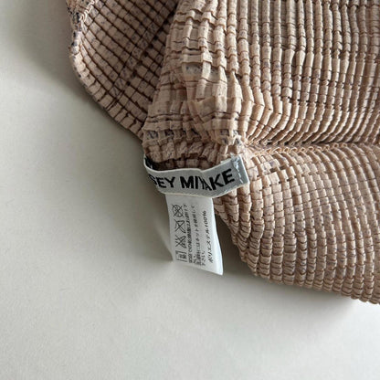 Issey Miyake Pleated Short Sleeve Top