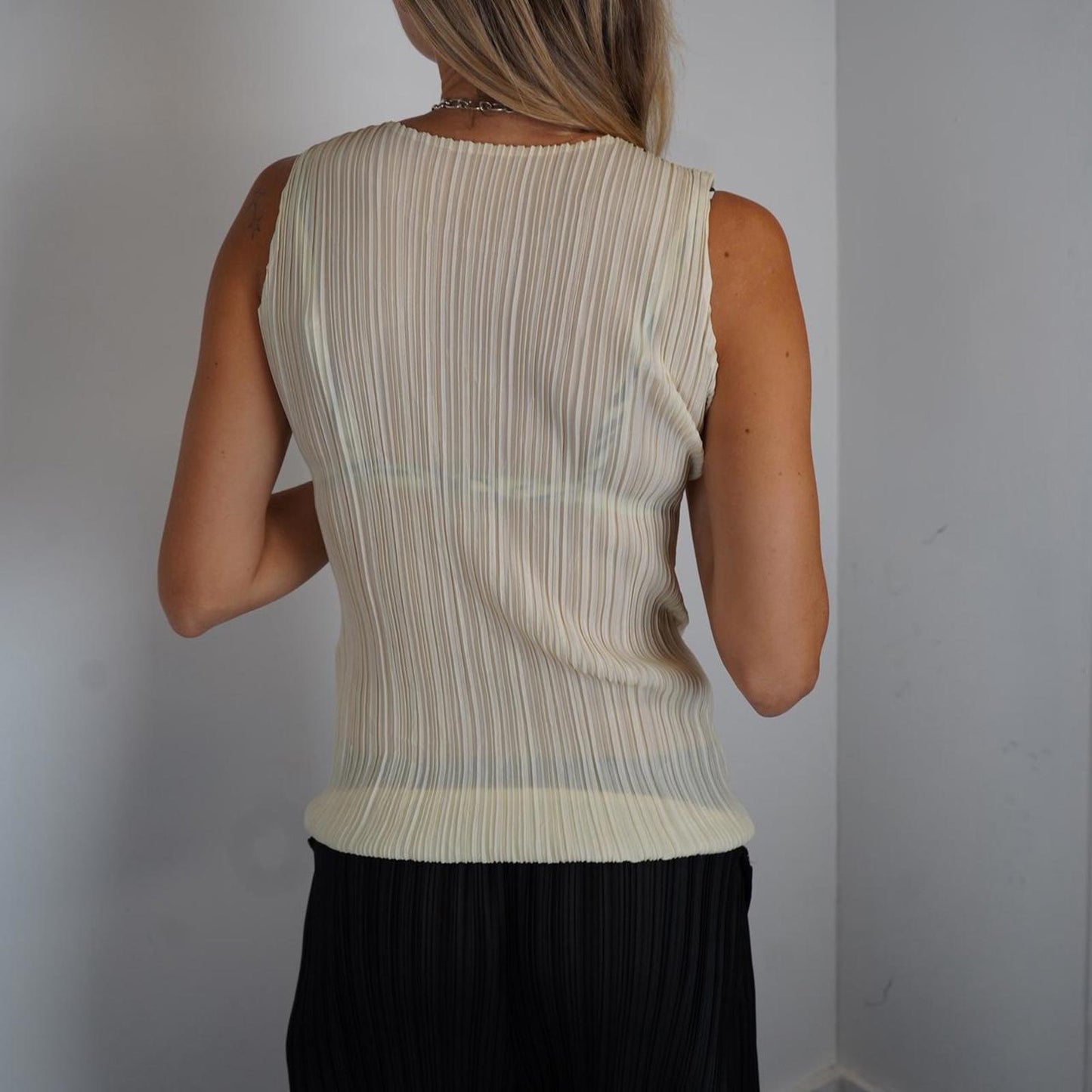 Issey Miyake Pleats Please vest