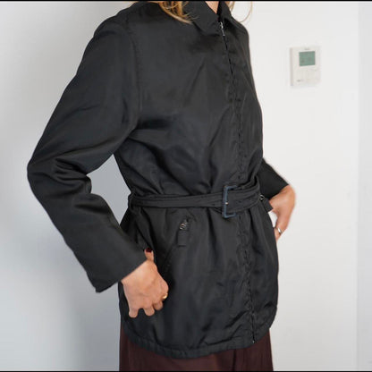 Archive 1990s Prada trench coat with belt