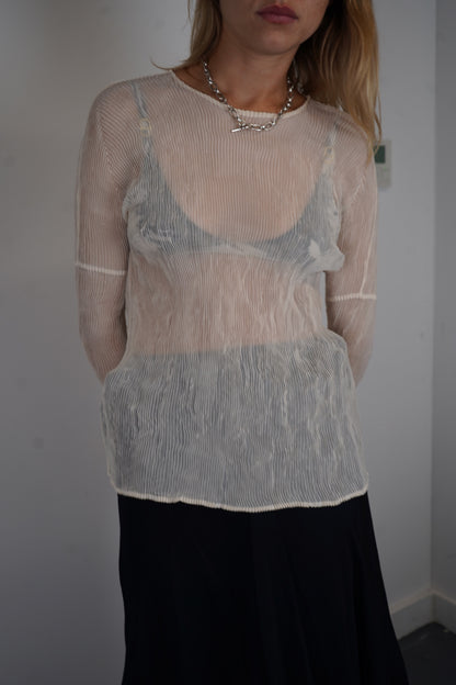 Issey Miyake Long Sleeved Top