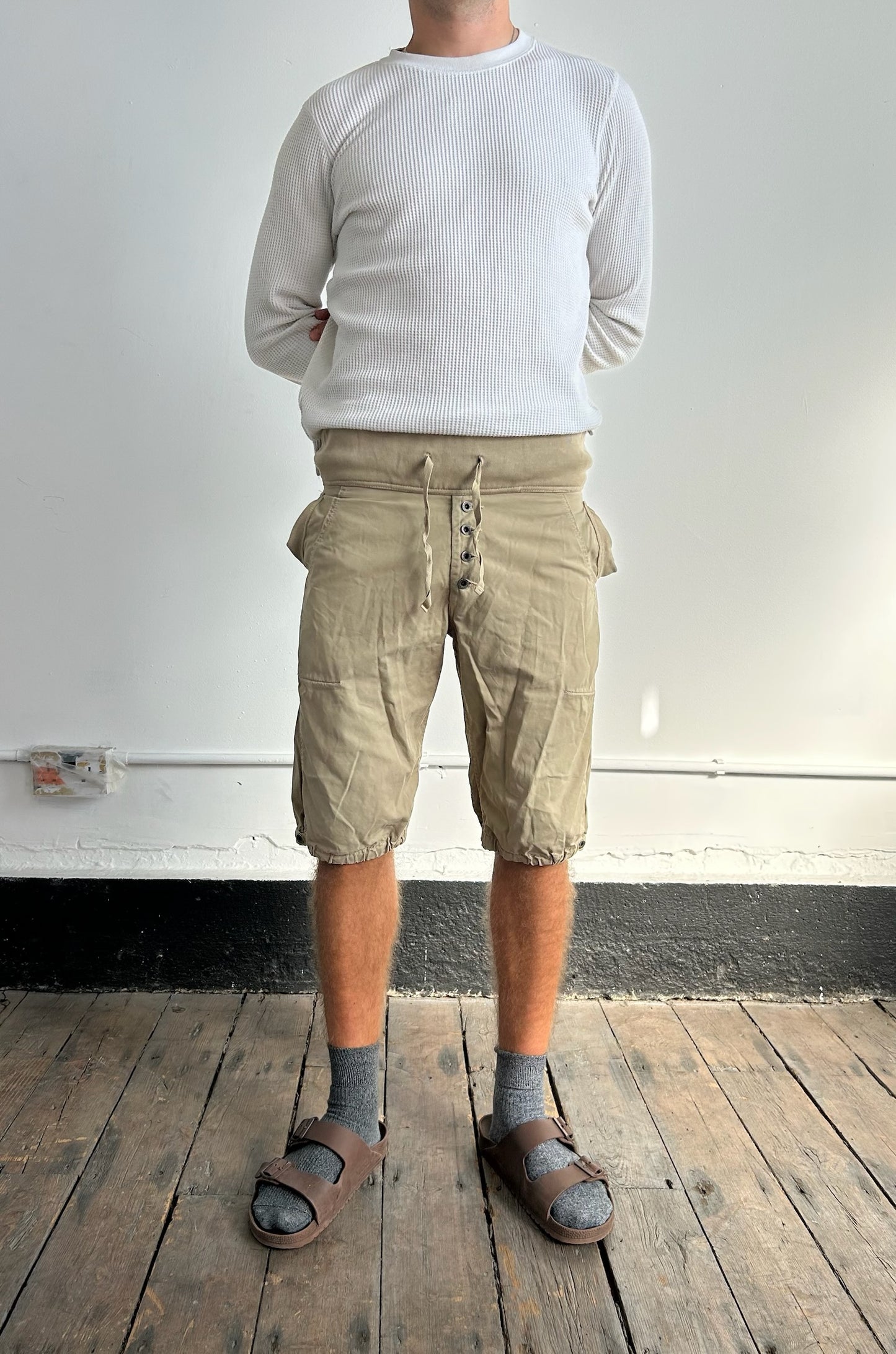 Comme Des Garçons Cropped Trousers