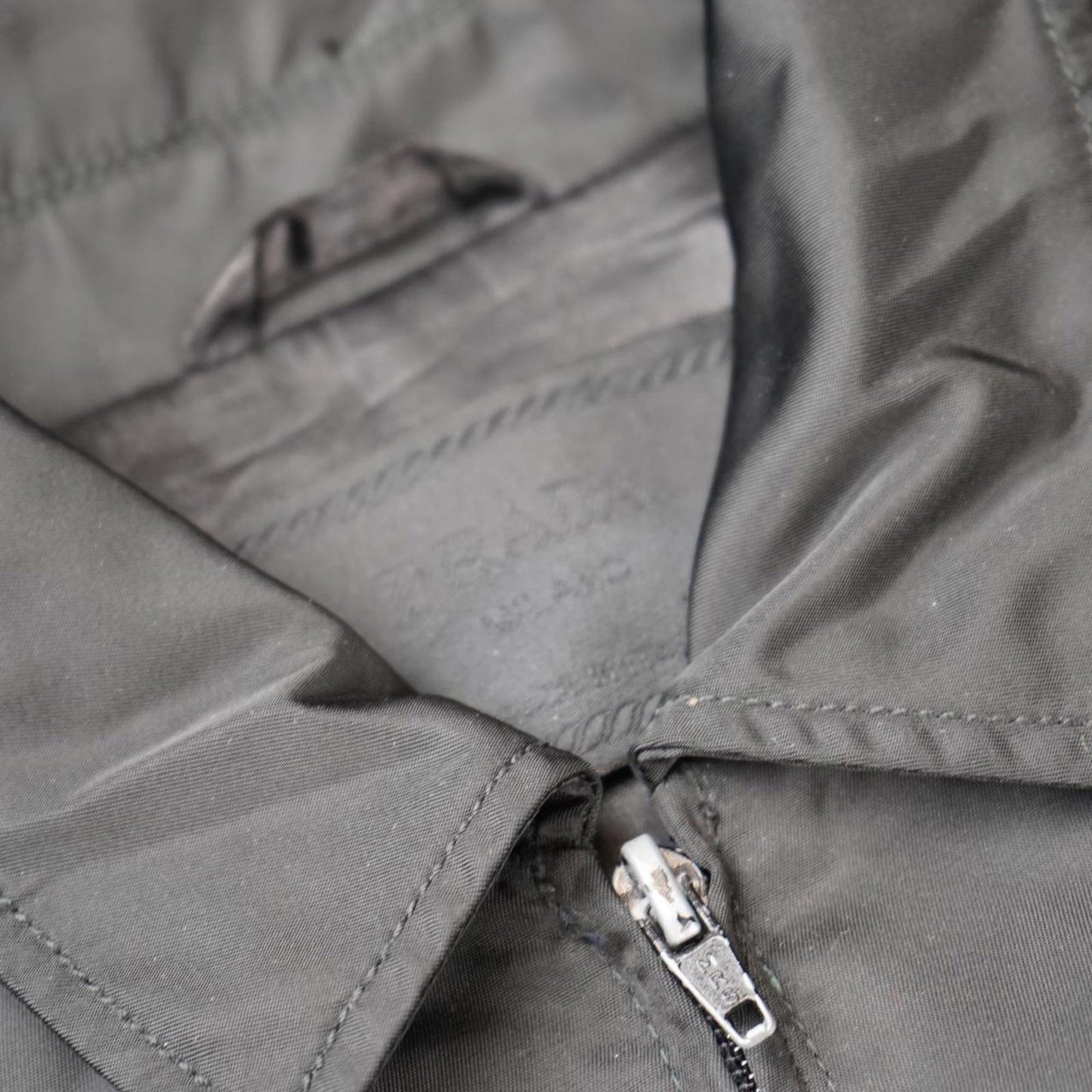 Archive 1990s Prada trench coat with belt