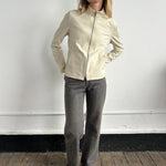 Issey Miyake Fete zip up jacket