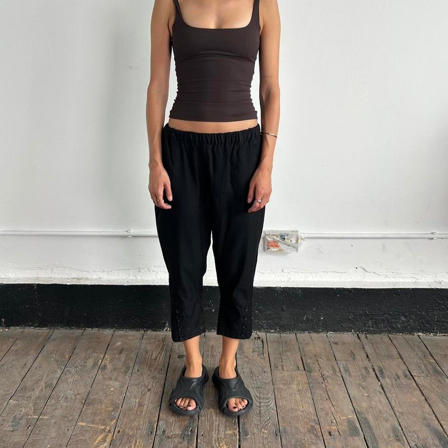 Comme Des Garçons cropped trousers