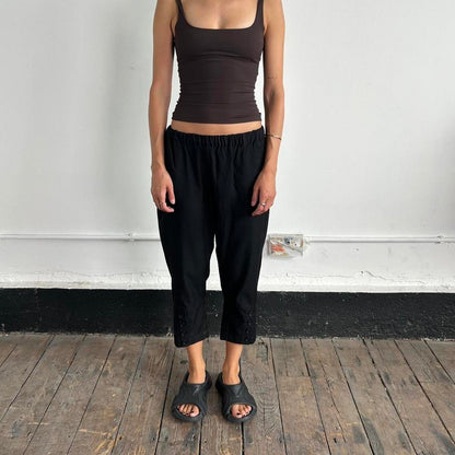 Comme Des Garçons cropped trousers