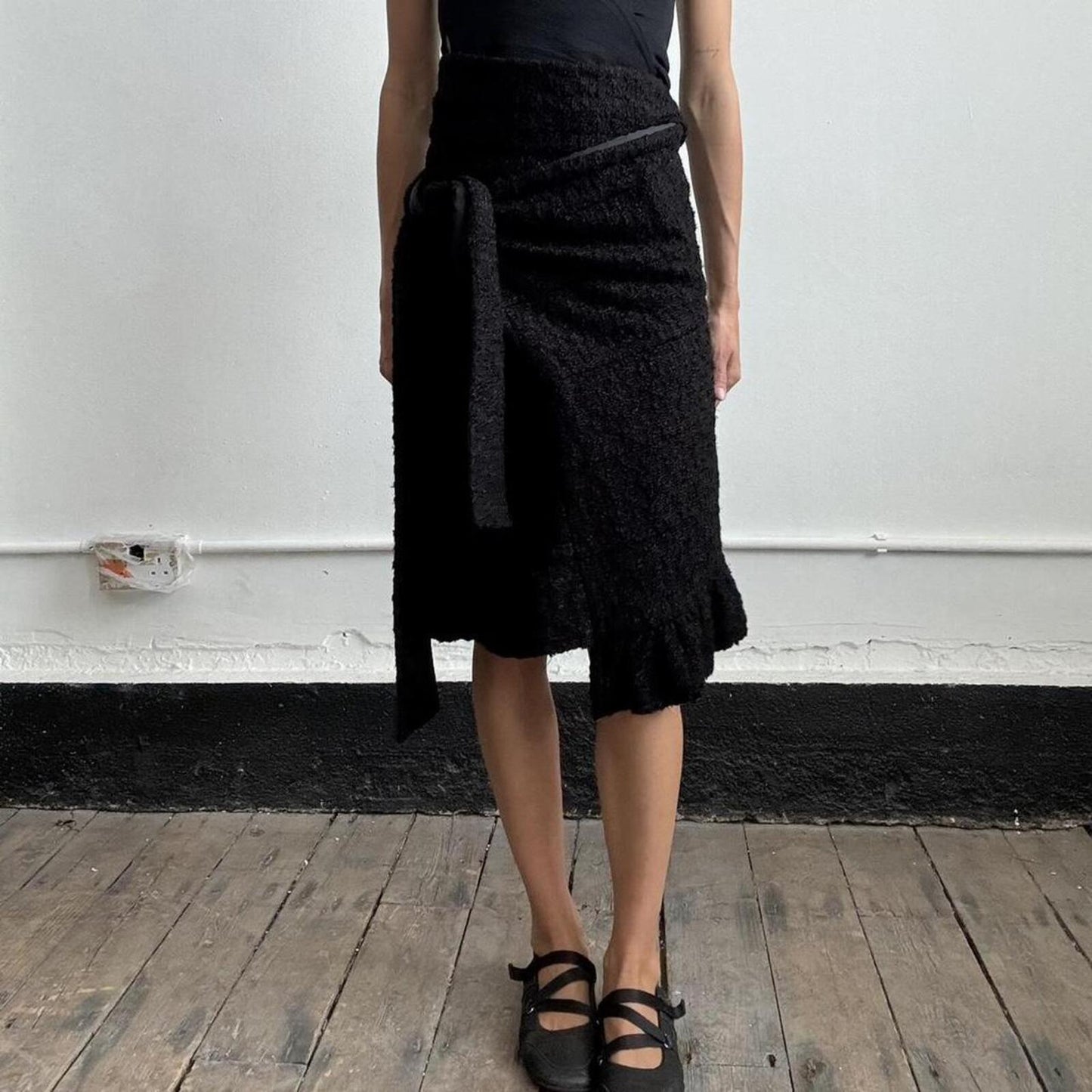 Comme Des Garçons Tricot Wool Skirt