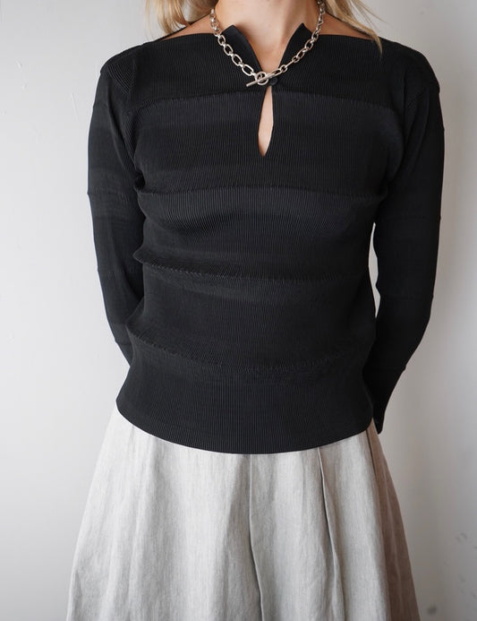 Issey Miyake Pleated Blouse