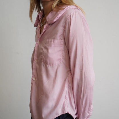 Comme Des garçons pink shirt
