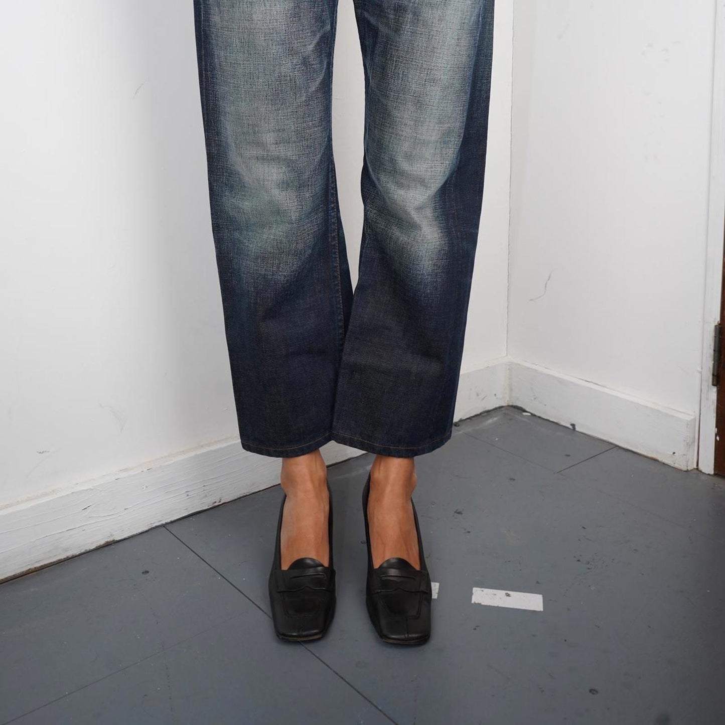 Prada loafers with heel