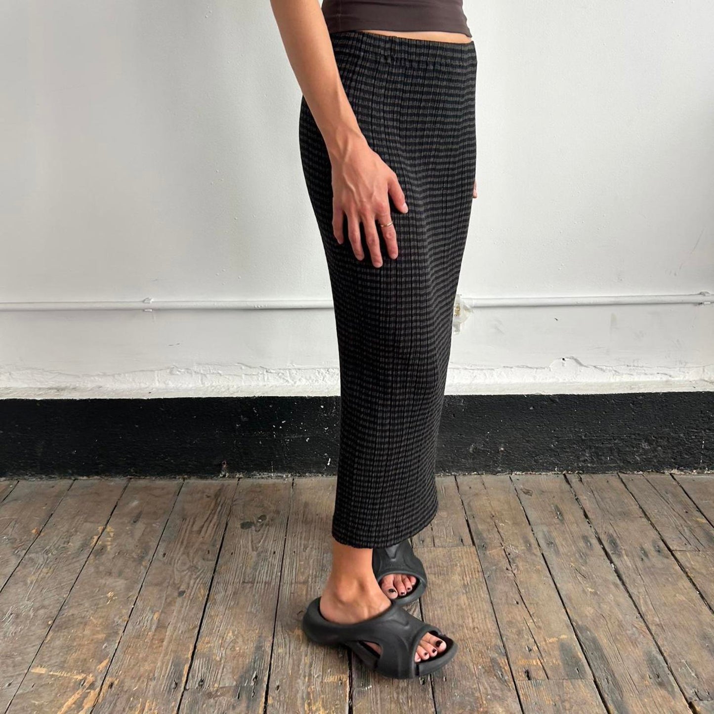 Issey Miyake Permanente Skirt pleated