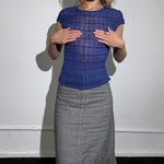 Issey Miyake pleated top