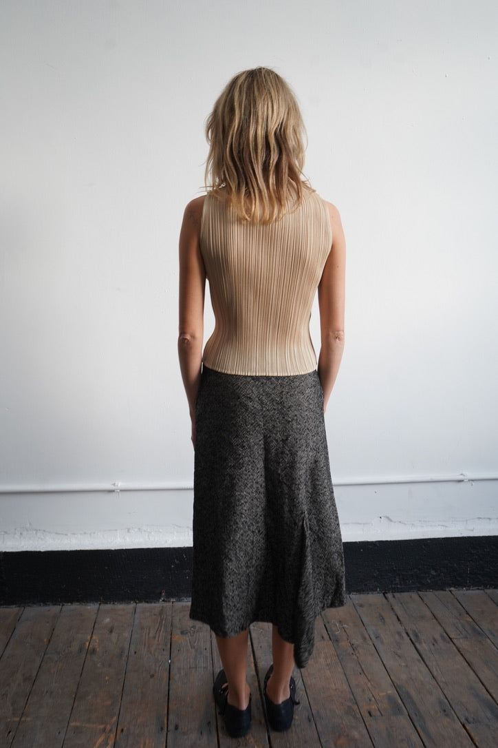 Issey Miyake Beige Vest