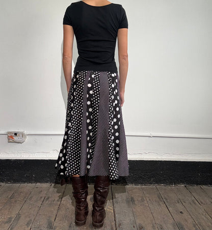 Comme Des Garçons polka skirt