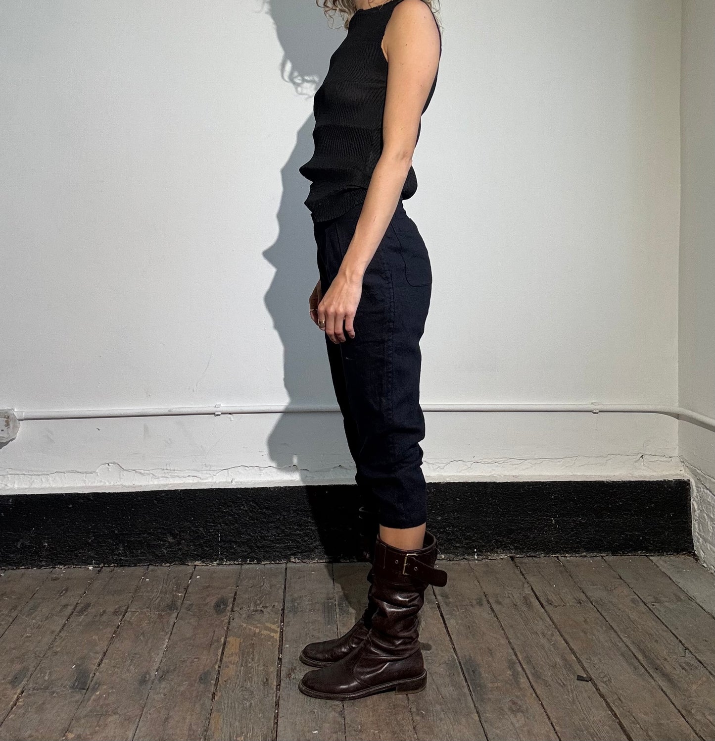 Comme Des Garçons cropped trousers