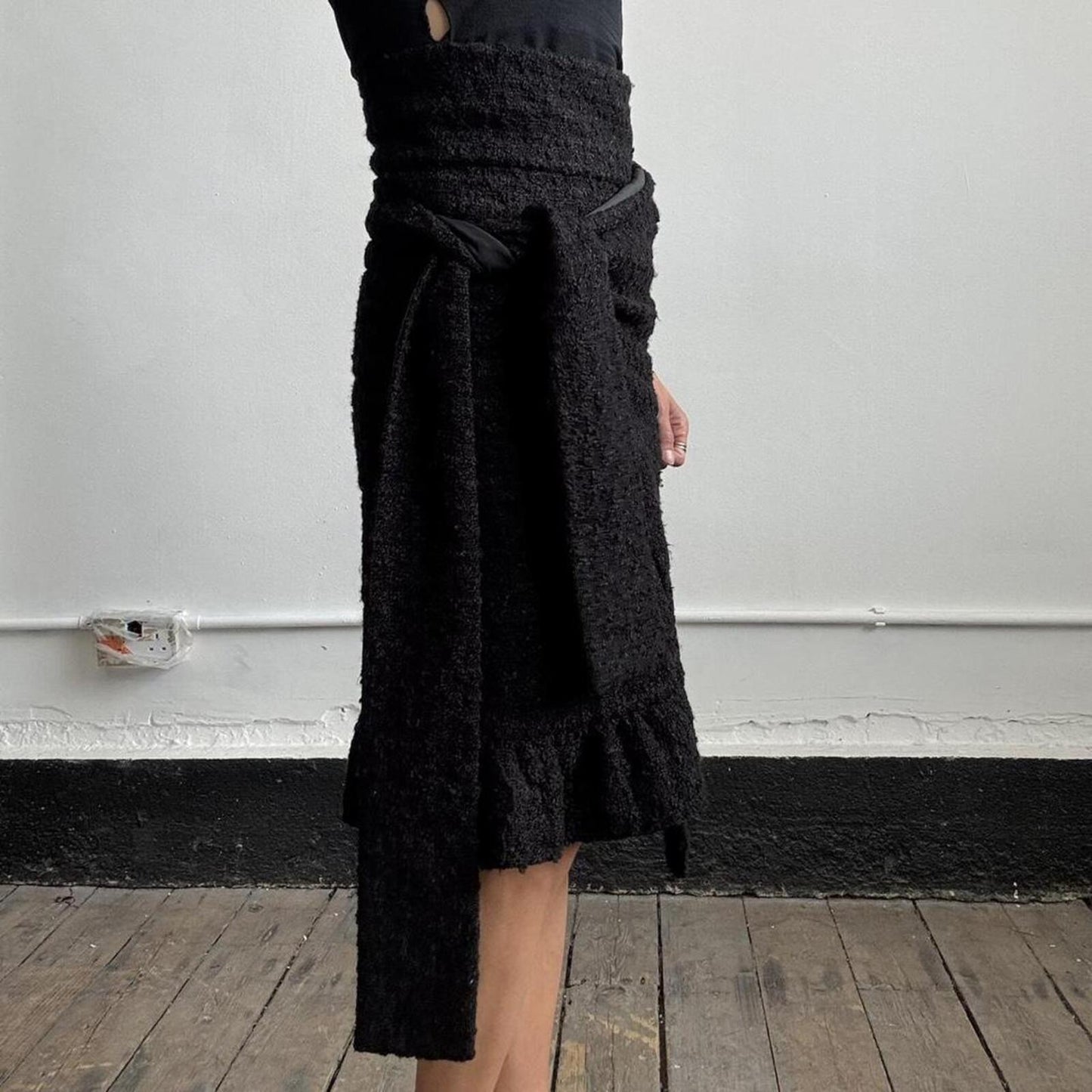 Comme Des Garçons Tricot Wool Skirt