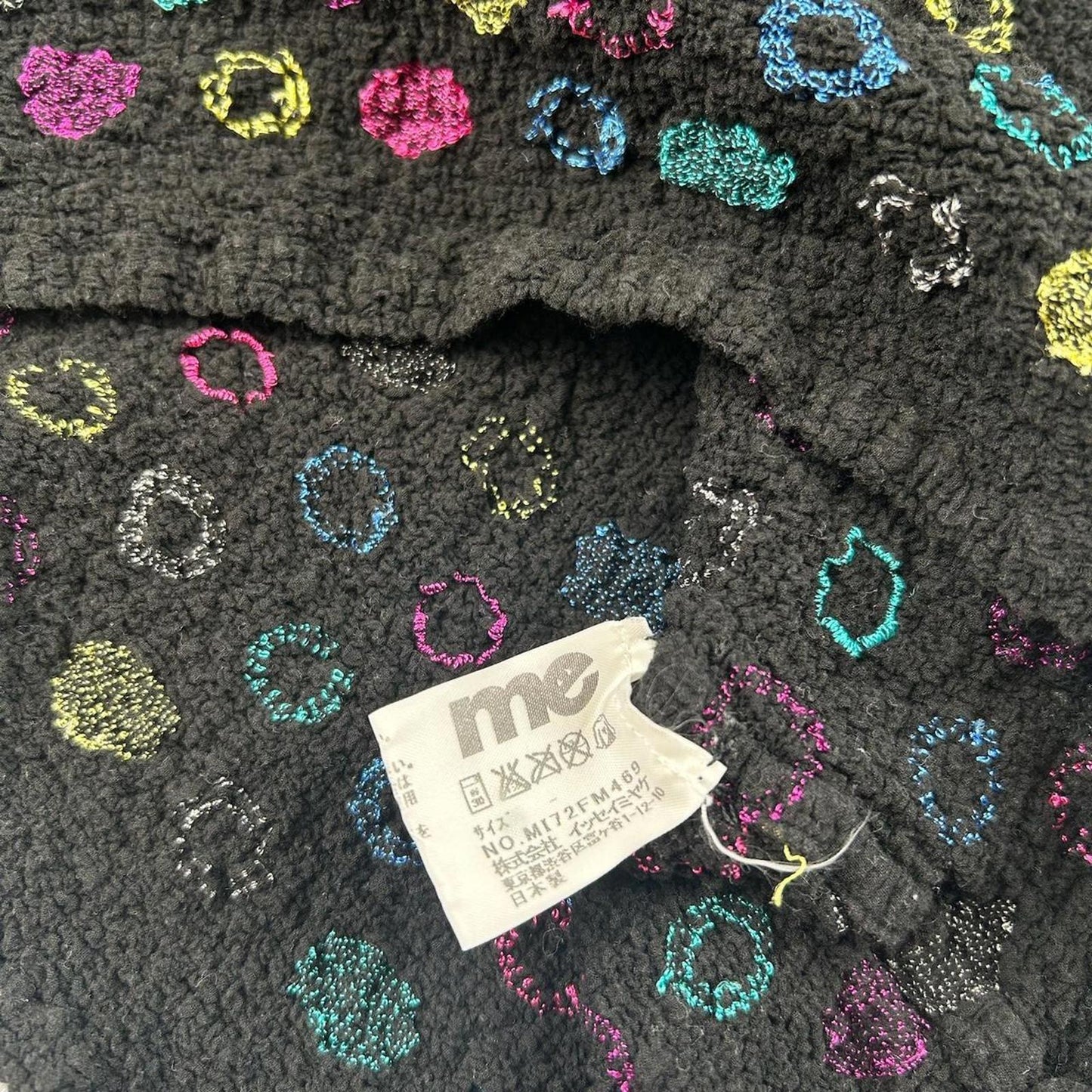 Black Issey Miyake Me crinkle short sleeve T-shirt