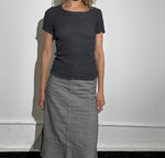 Issey Miyake crinkled top