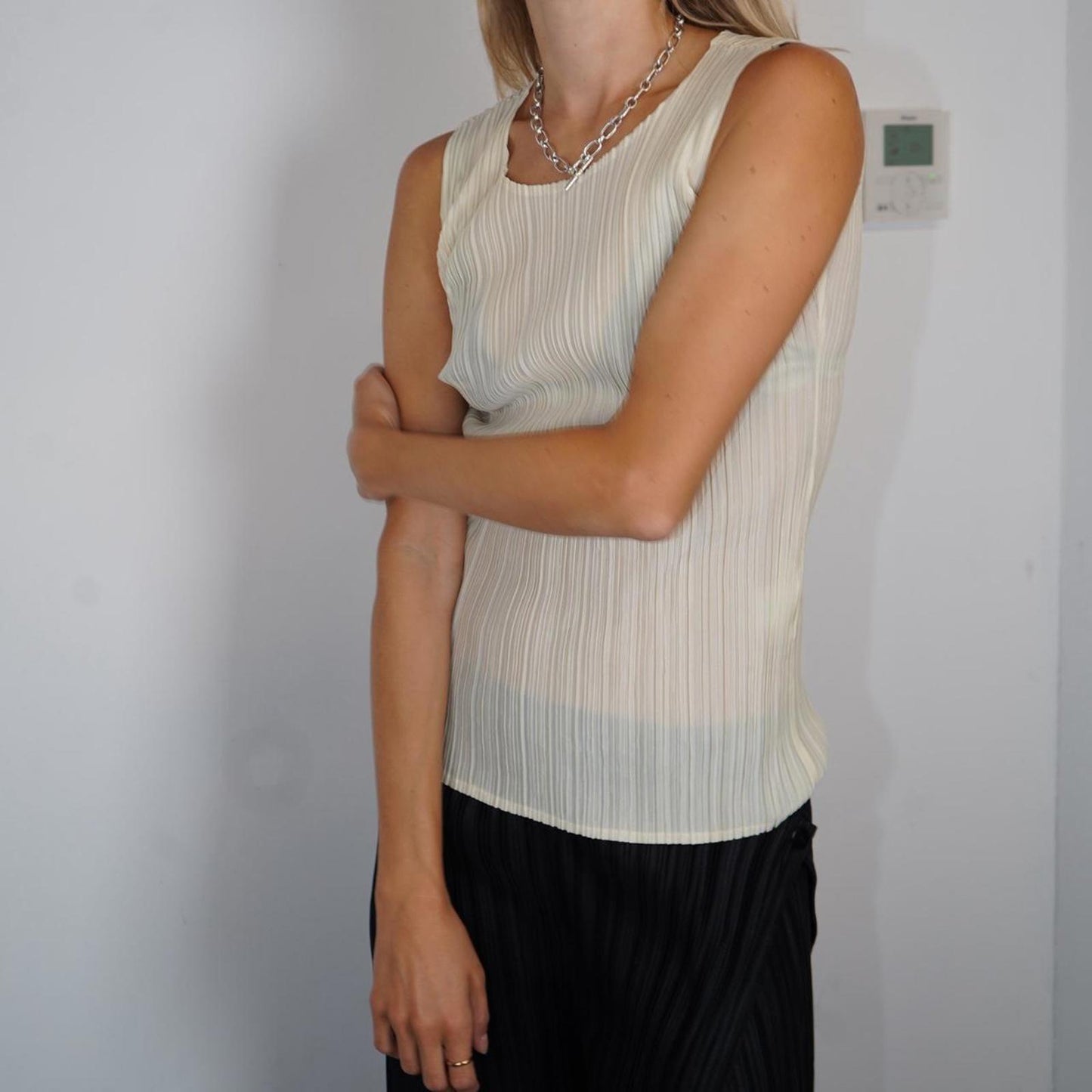Issey Miyake Pleats Please vest