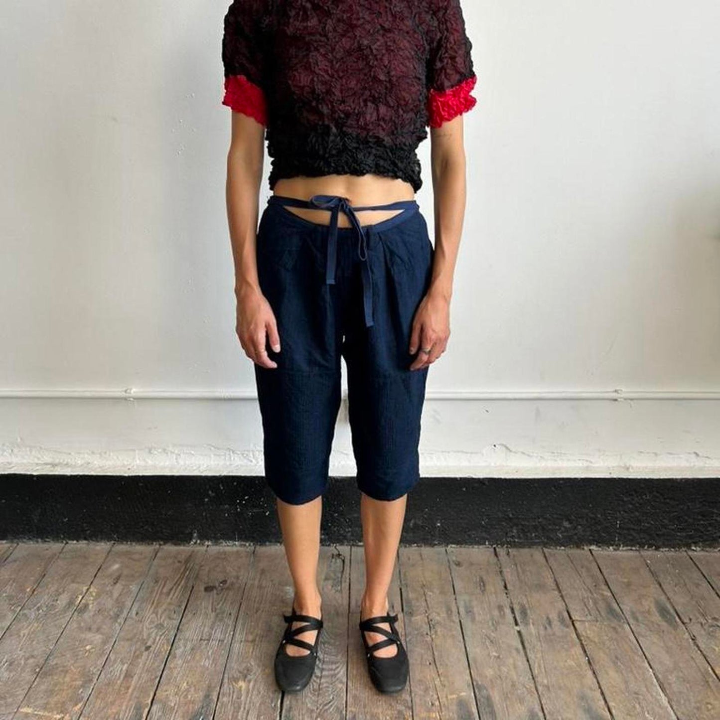 Comme Des Garçons Tao tie shorts