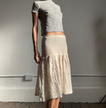 Issey Miyake crinkled skirt