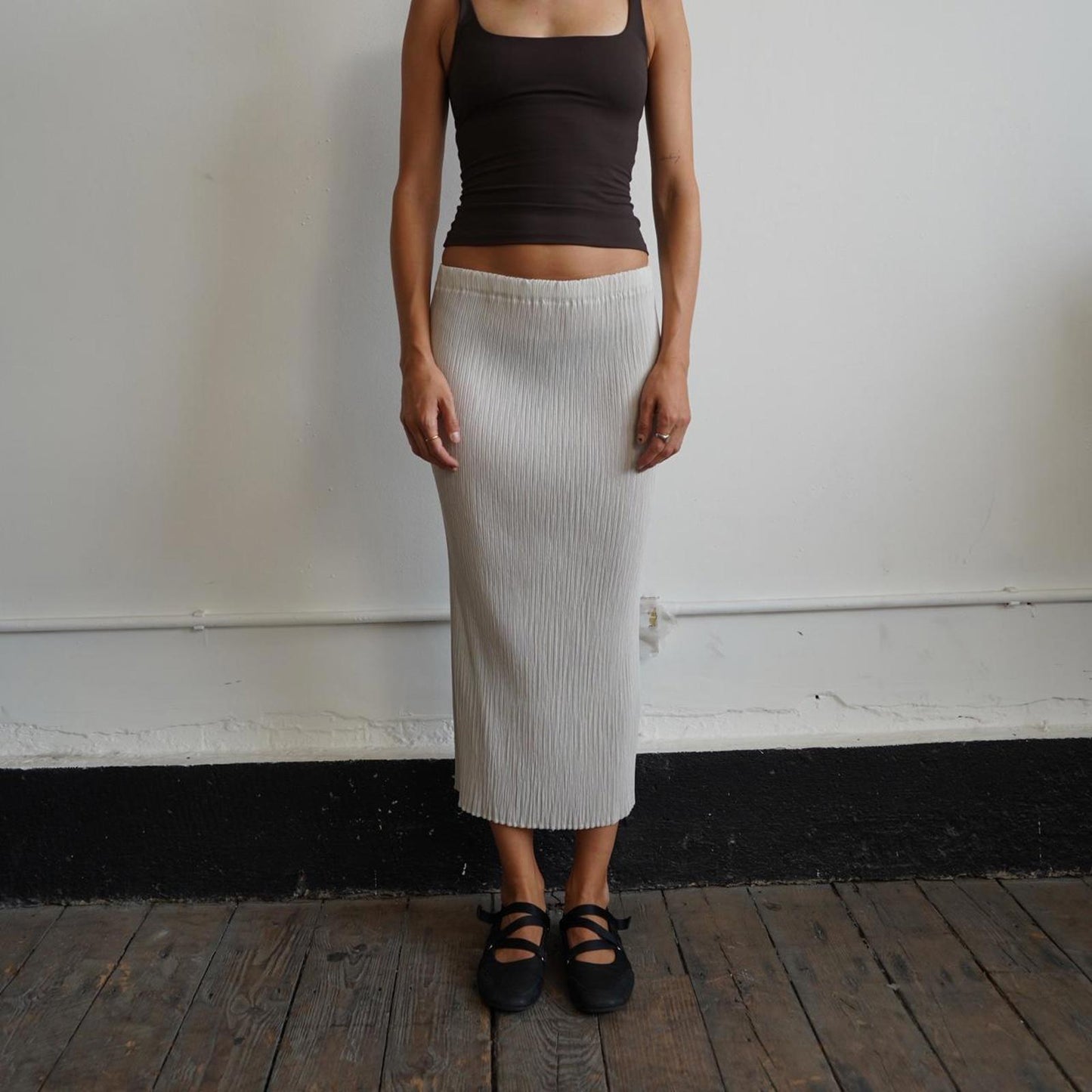 Off-white Issey Miyake Pleats Please maxi skirt