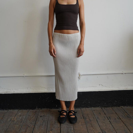 Off-white Issey Miyake Pleats Please maxi skirt