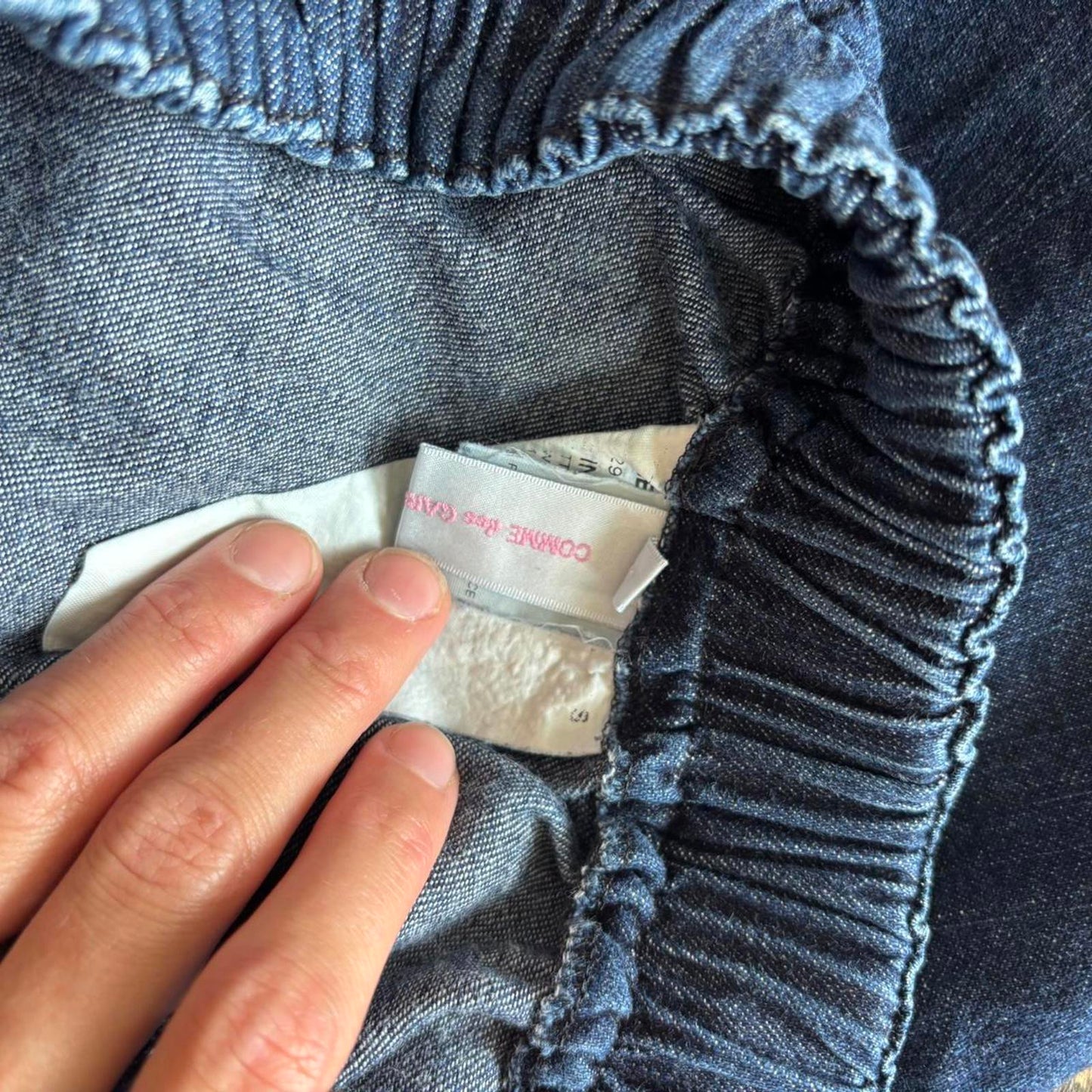 Comme Des Garçons Shirt denim shorts