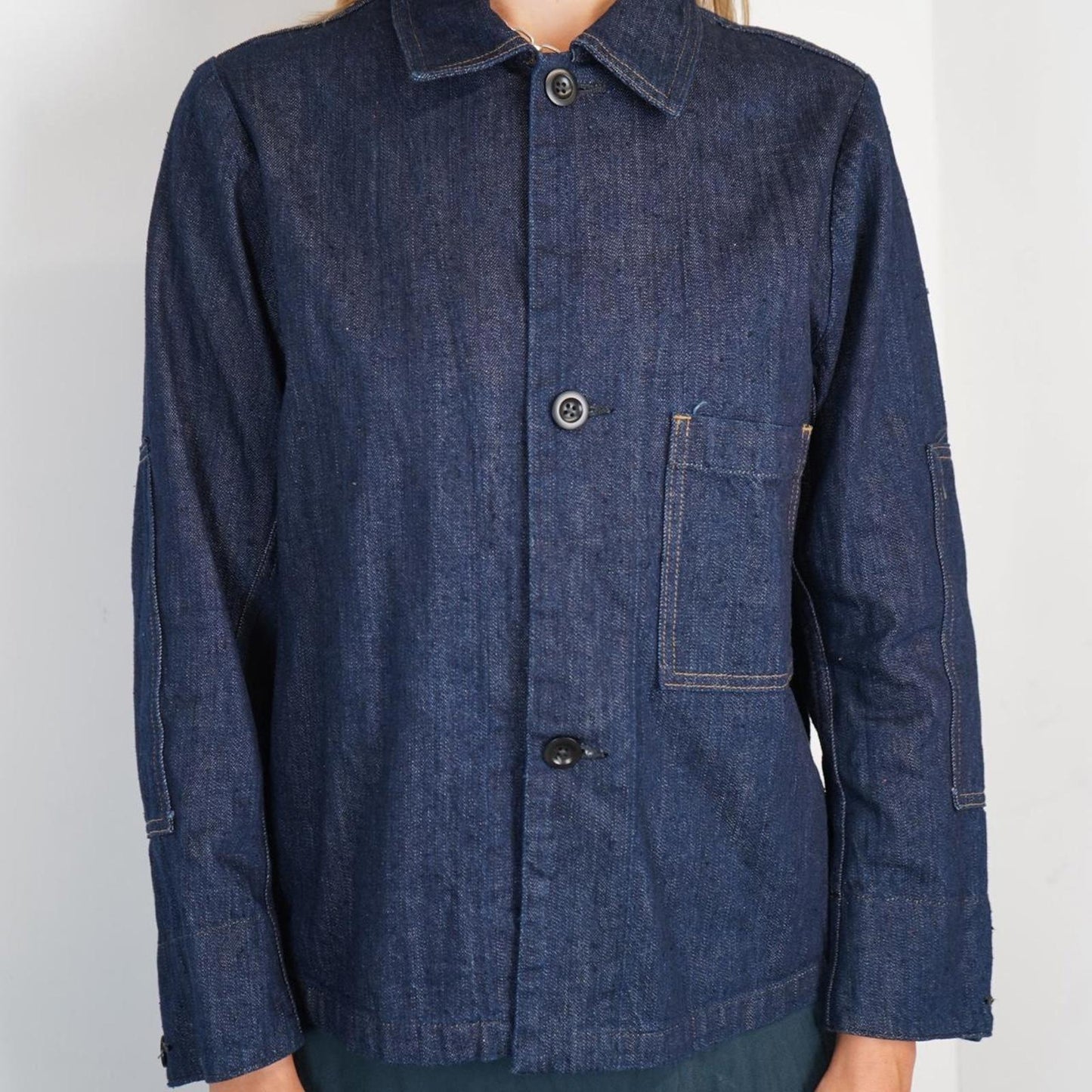 Margaret Howell denim worker style jacket