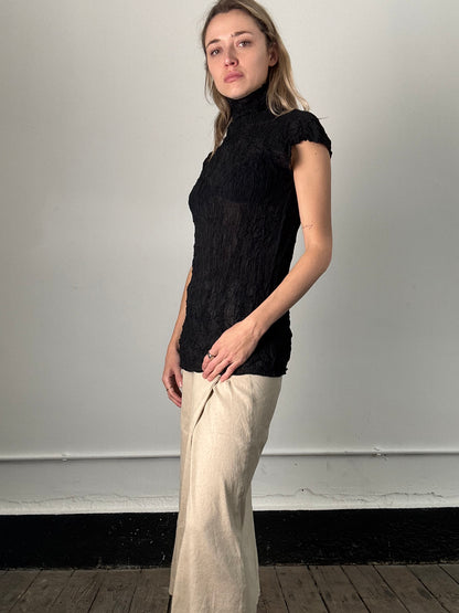 Issey Miyake Sleeveless Blouse