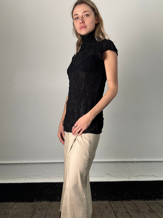 Issey Miyake Sleeveless Blouse