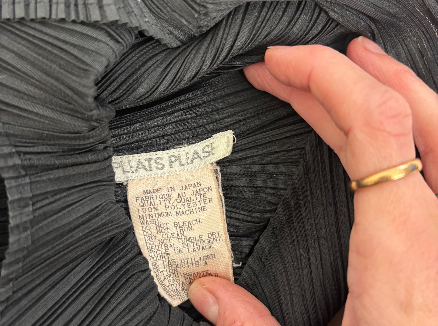 Issey Miyake Pleated Dress