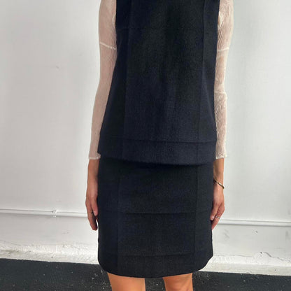 1990s Archive runway Prada Two piece skirt suit