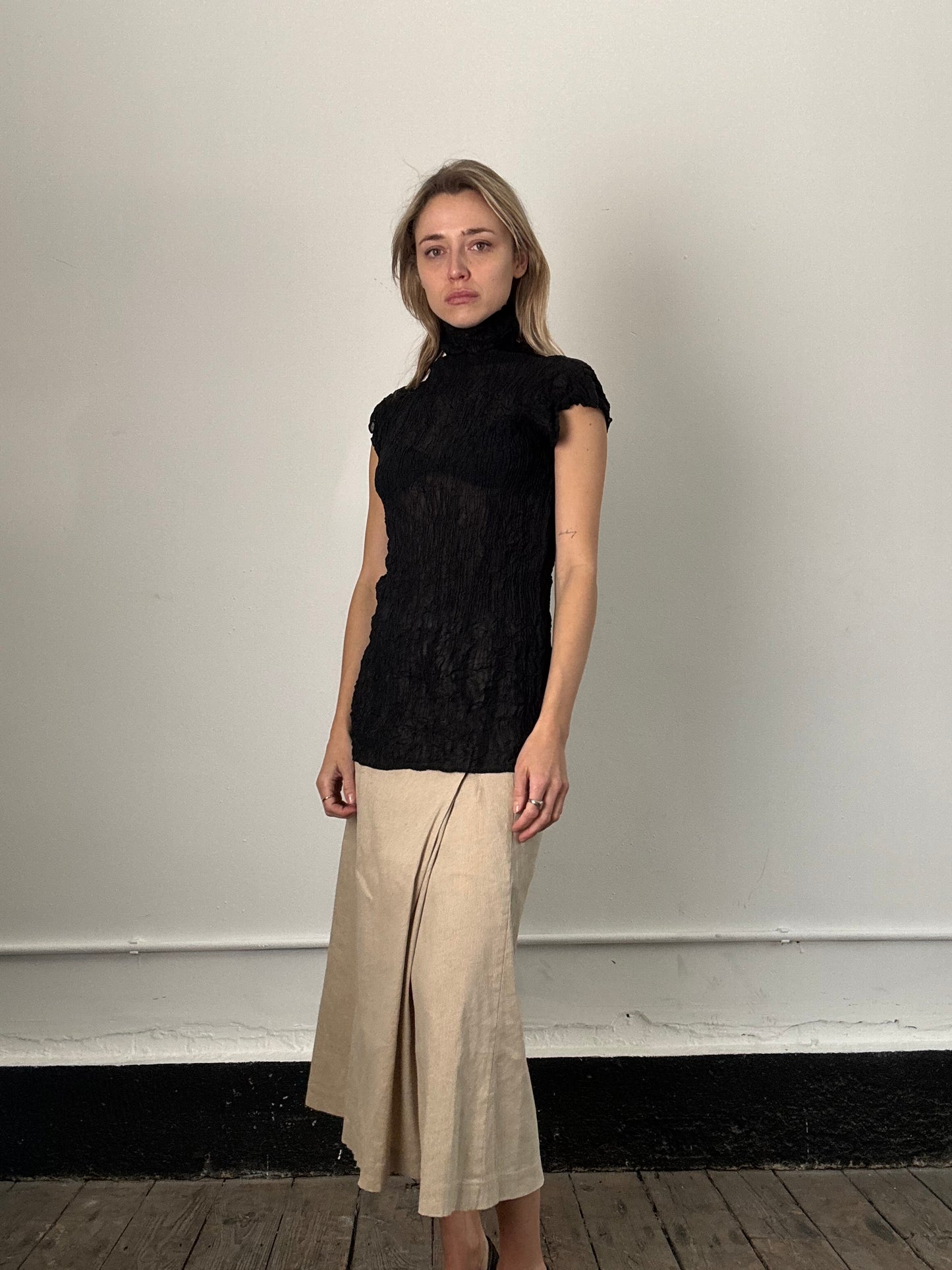 Issey Miyake Sleeveless Blouse